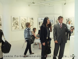 Valentina Battler showing at the Rogue Space Gallery from September 7-12, 2011.