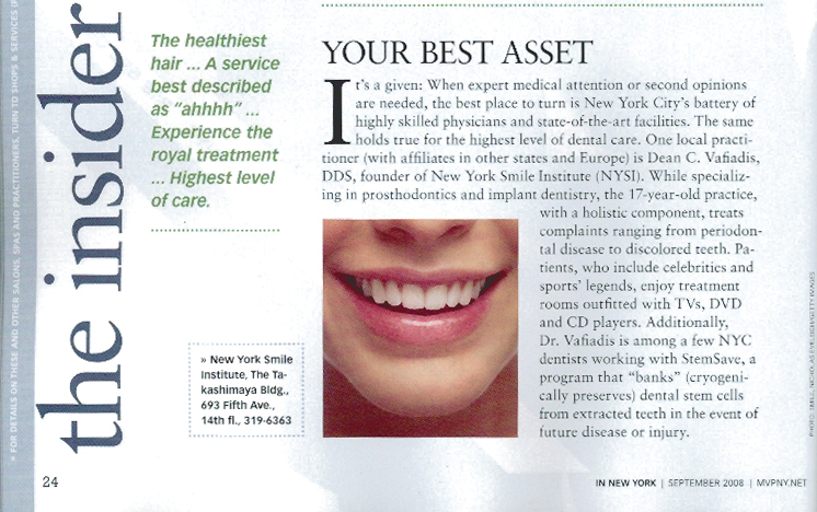 NYSI was Featured in the IN NEW YORK Magazine!!!