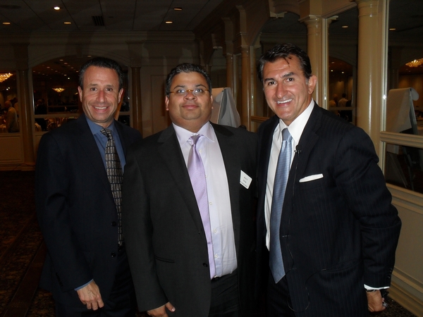 Dr. Dean with Dr. Amit Vora and Dr. Mark Vitale