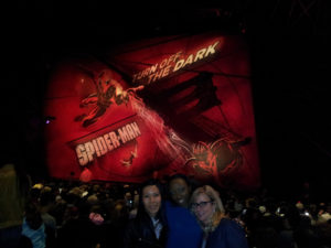 NYSI Staff, Amy, Natasha and Pam went to Spider-Man Turn Off The Dark on Broadway at the Foxwoods Theater. They give it two thumbs up.